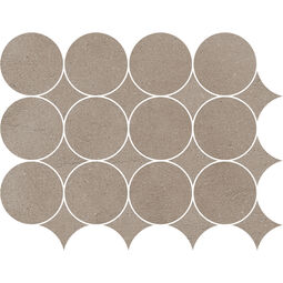 Marazzi Polska, Slow, MARAZZI SLOW ARGILLA MOSAICO CIRCOLARE MP2U 32.1X41.6 