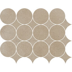 Marazzi Polska, Slow, MARAZZI SLOW SABBIA MOSAICO CIRCOLARE MP2X 32.1X41.6 