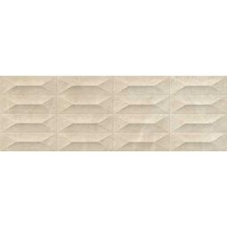 Marazzi Polska, Marbleplay, MARAZZI MARBLEPLAY MARFIL STRUTTURA GEM 3D M4PH PŁYTKA ŚCIENNA 30X90 