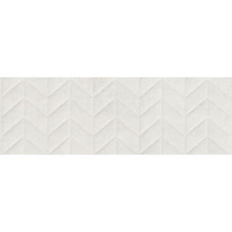 Marazzi Polska, Work, MARAZZI WORK WHITE SPIKE M138 PŁYTKA ŚCIENNA STRUKTURA 30X90 