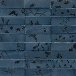 Marazzi, Rice, MARAZZI RICE BLU DECORO LEAF LUX M96W 5X15 