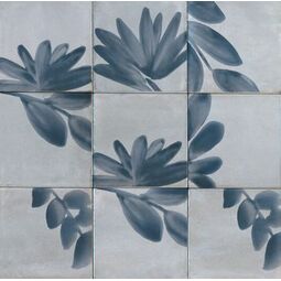 Marazzi, Rice, MARAZZI RICE GRIGIO DECORO BLOSSOM LUX M9JD 15X15 