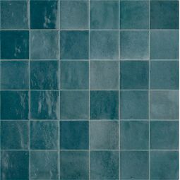 Marazzi, Zellige, MARAZZI ZELLIGE PETROLIO LUX M5P6 PŁYTKA ŚCIENNA 10X10 