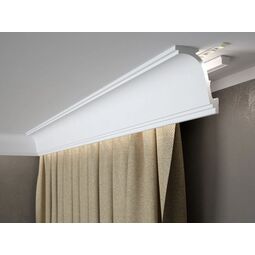 Mardom, Listwy Karniszowe, MARDOM MD110 LISTWA KARNISZOWA MULTIFUNKCYJNA WODOODPORNA 200X10.6X8.9 