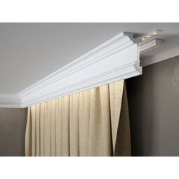 Mardom, Listwy Karniszowe, MARDOM MD137 LISTWA KARNISZOWA MULTIFUNKCYJNA WODOODPORNA 200X9.6X5.5 