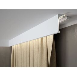 Mardom, Listwy Karniszowe, MARDOM QL026 LISTWA KARNISZOWA WODOODPORNA 240X10X4.1 