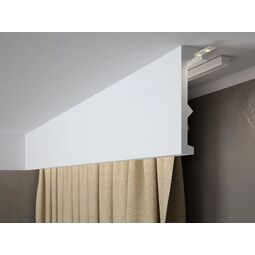 Mardom, Listwy Karniszowe, MARDOM QL056 LISTWA KARNISZOWA WODOODPORNA 240X17.9X5.5 