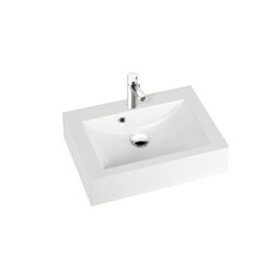 Marmorin, Ceto, MARMORIN CETO 60 UMYWALKA MEBLOWA NABLATOWA WISZĄCA BIAŁA 60X43X15 