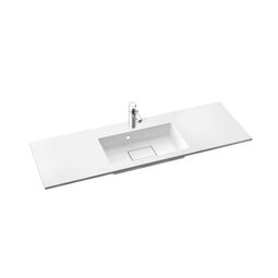 Marmorin, Lira, MARMORIN LIRA 120 UMYWALKA MEBLOWA / WPUSZCZANA W BLAT BIAŁA 120.2X39X11.7 