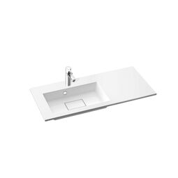 Marmorin, Lira, MARMORIN LIRA 90 L UMYWALKA MEBLOWA / WPUSZCZANA W BLAT LEWA BIAŁA 90.2X39X11.7 