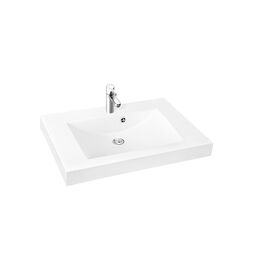 Marmorin, Moira, MARMORIN MOIRA BIS 80 UMYWALKA MEBLOWA / WPUSZCZANA W BLAT 80X50X14.5 