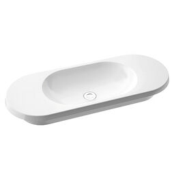 Marmorin, Pia, MARMORIN PIA 90 UMYWALKA WPUSZCZANA W BLAT / NABLATOWA 92X36.1X12.5 