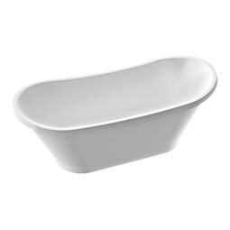 Marmorin, Pia, MARMORIN PIA WANNA WOLNOSTOJĄCA BEZ PRZELEWU BIAŁA 160.7X65.3X65 