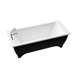 Marmorin, Teodor, MARMORIN TEODOR II WANNA WOLNOSTOJĄCA / DOŚCIENNA Z CZARNĄ OBUDOWĄ 180X75X58 