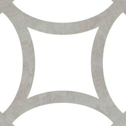 Mayolica, District, MAYOLICA DISTRICT FIGURE GREY GRES 20X20 