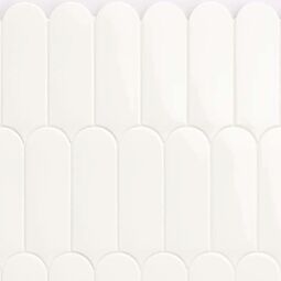 Natucer, Fan, NATUCER FAN WHITE PŁYTKA ŚCIENNA 7.2X19.5 