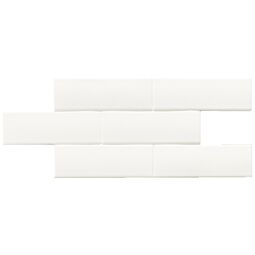 Natucer, London, NATUCER LONDON WHITE MATT PŁYTKA ŚCIENNA 7.2X22.2 