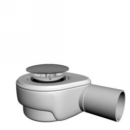 New Trendy, Akcesoria, NEW TRENDY SYFON BRODZIKOWY 52 ZE SPUSTEM KLICK-KLAK (S-0005) 