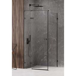 New Trendy, Avexa Black, NEW TRENDY AVEXA BLACK KABINA PROSTOKĄTNA DRZWI LEWE. SZKŁO CZYSTE 6MM 90X100X200 (EXK-1578) 