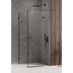 New Trendy, Avexa Black, NEW TRENDY AVEXA BLACK KABINA PROSTOKĄTNA DRZWI PRAWE. SZKŁO CZYSTE 6MM 110X100X200 (EXK-1836) 