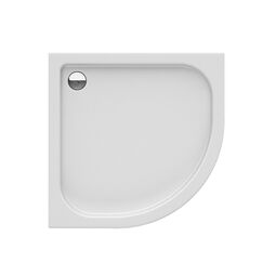 New Trendy, Domio, NEW TRENDY DOMIO BRODZIK PÓŁOKRĄGŁY AKRYLOWY 90X90X16 (B-0350) 