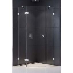 New Trendy, Eventa, NEW TRENDY EVENTA KABINA PIĘCIOKĄTNA. DRZWI PRAWE. SZKŁO CZYSTE 8 MM 90X90X200 (EXK-0290) 