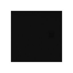 New Trendy, Mori, NEW TRENDY MORI BRODZIK KWADRATOWY CZARNY 90X90X3 (B-0402) 