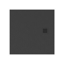 New Trendy, Mori, NEW TRENDY MORI BRODZIK KWADRATOWY SZARY 90X90X3 (B-0395) 