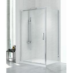 New Trendy, New Corrina, NEW TRENDY NEW CORRINA KABINA PROSTOKĄTNA. SZKŁO CZYSTE 6MM 120X80X195 (D-0090A/D-0078B) 