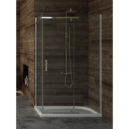 New Trendy, New Komfort, NEW TRENDY NEW KOMFORT KABINA PROSTOKĄTNA SZKŁO CZYSTE 6MM 120X90X195 (K-0441) 