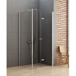 New Trendy, New Soleo, NEW TRENDY NEW SOLEO KABINA PROSTOKĄTNA PRAWA. SZKŁO CZYSTE 6MM 110X100X195 (K-0387) 