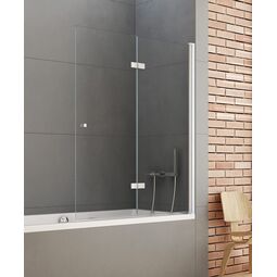 New Trendy, New Soleo, NEW TRENDY NEW SOLEO PARAWAN NAWANNOWY PRAWY. SZKŁO CZYSTE 6MM 110X140 (P-0083) 