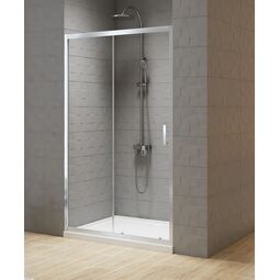 New Trendy, New Varia, NEW TRENDY NEW VARIA DRZWI WNĘKOWE. SZKŁO CZYSTE 100X190 (D-0189A) 