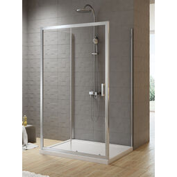 New Trendy, New Varia, NEW TRENDY NEW VARIA KABINA PROSTOKĄTNA SZKŁO CZYSTE 100X80X190 (K-0510) 