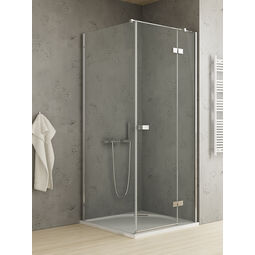 New Trendy, Reflexa, NEW TRENDY REFLEXA KABINA PROSTOKĄTNA. DRZWI PRAWE. SZKŁO CZYSTE 6 MM 80X90X200 (EXK-1241/EXK-0006) 