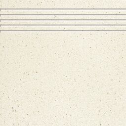 Nowa Gala, Quarzite, NOWA GALA QUARZITE QZ 01 BIAŁY STOPNICA PRASOWANA 30X30 