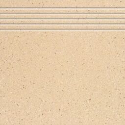 Nowa Gala, Quarzite, NOWA GALA QUARZITE QZ 03 CIEMNY BEŻ STOPNICA 30X30 