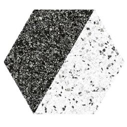 Oset, Onil, OSET ONIL BLACK HEXAGON GRES 20X24 
