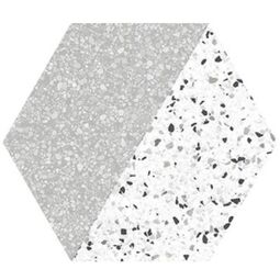 Oset, Onil, OSET ONIL GREY HEXAGON GRES 20X24 