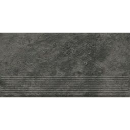 Paradyż, Ardis, PARADYŻ ARDIS DARK STOPNICA PROSTA STRUKTURA MAT 30X60 