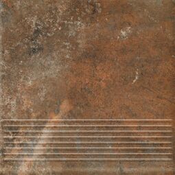 Paradyż, Arteon, PARADYŻ ARTEON BROWN STOPNICA PROSTA 30X30X0.8 