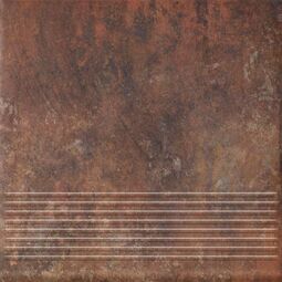 Paradyż, Arteon, PARADYŻ ARTEON ROSSO STOPNICA PROSTA 30X30X0.8 