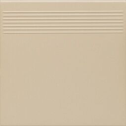 Paradyż, Bazo, PARADYŻ BAZO BEIGE STOPNICA MONOKOLOR MAT 30X30 
