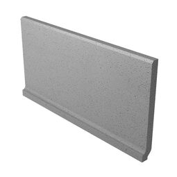 Paradyż, Bazo, PARADYŻ BAZO GRYS COKÓŁ WYWINIĘTY SÓL-PIEPRZ MAT 10X19.8 