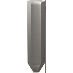 Paradyż, Bazo, PARADYŻ BAZO GRYS PROFIL WEWNĘTRZNY OSTRY MONOKOLOR MAT 3X10 