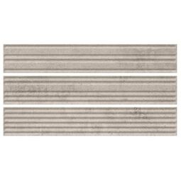 Paradyż, Carrizo, PARADYŻ CARRIZO GREY ELEWACJA STRUKTURA STRIPES MIX MAT 6.5X39.7 