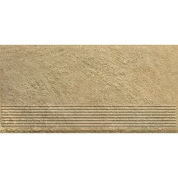 Paradyż, Eremite, PARADYŻ EREMITE BEIGE STOPNICA PROSTA STRUKTURA MAT 30X60 