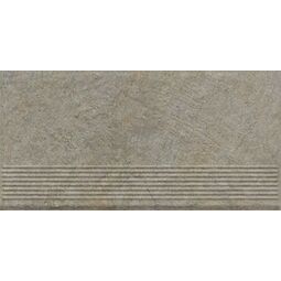 Paradyż, Eremite, PARADYŻ EREMITE TAUPE STOPNICA PROSTA STRUKTURA MAT 30X60 