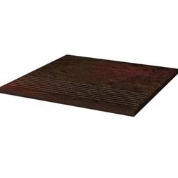 Paradyż, Ilario, PARADYŻ ILARIO BROWN STOPNICA PROSTA 30X30X0.85 