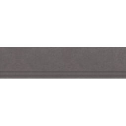 Paradyż, Intero, PARADYŻ (WYPRZEDAŻ) INTERO GRAFIT GRES MAT STOPNICA PROSTA NACINANA 29.8X119.8 